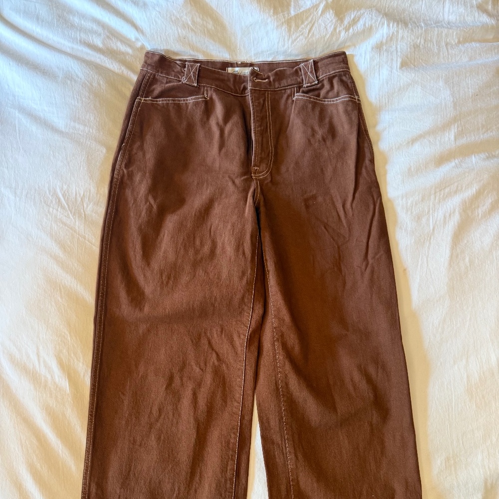 Madewell wide leg pant